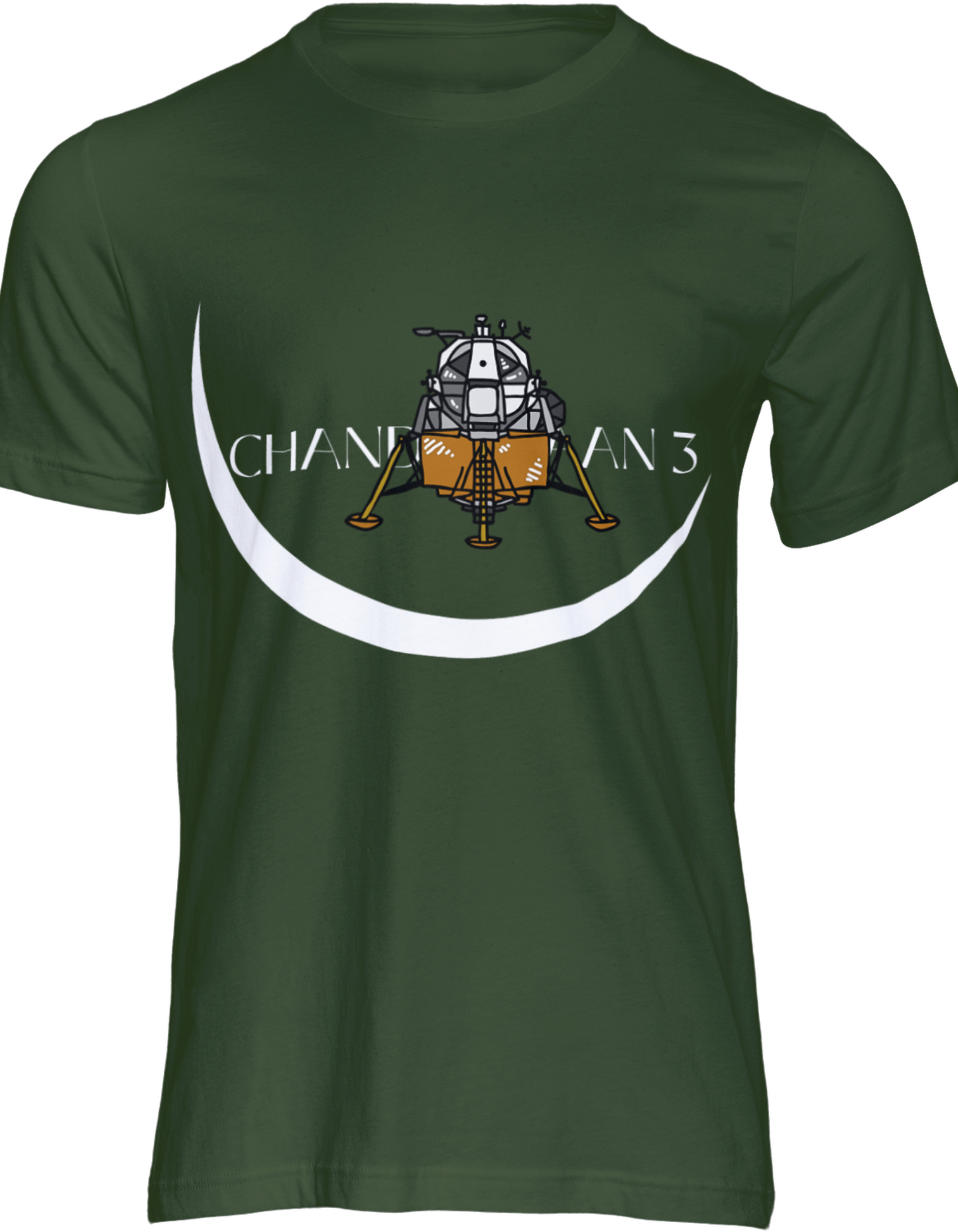 Chandraayan 3 - 100% Cotton Round Neck Unisex t-shirt