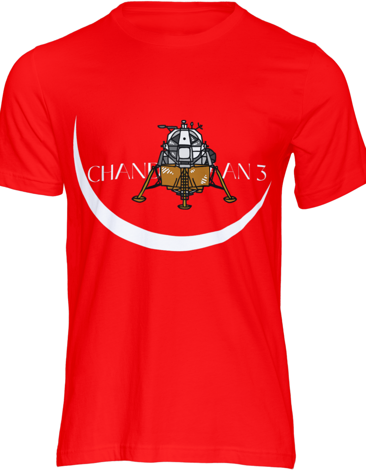 Chandraayan 3 - 100% Cotton Round Neck Unisex t-shirt