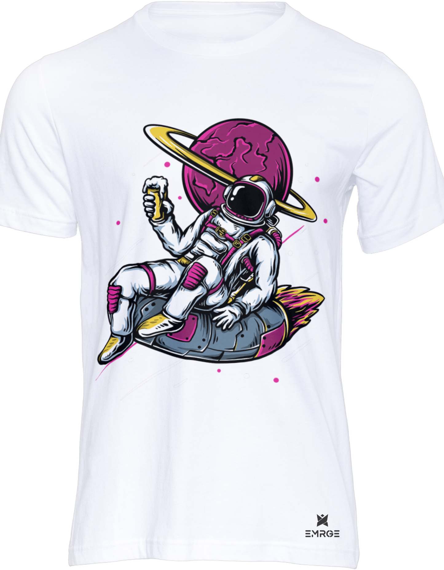 Unisex half sleeve t-shirt - Astronaut