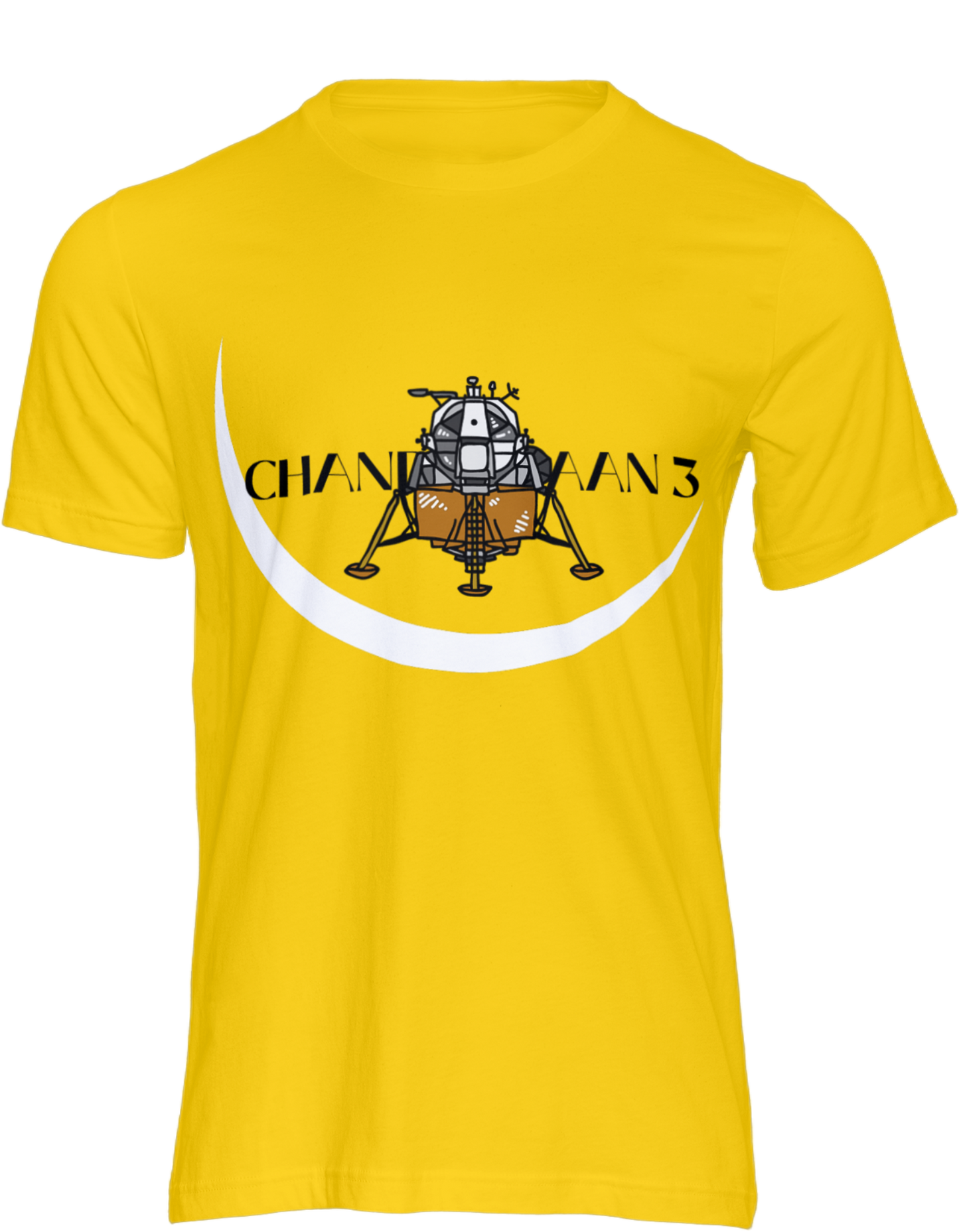 Chandraayan 3 - 100% Cotton Round Neck Unisex t-shirt