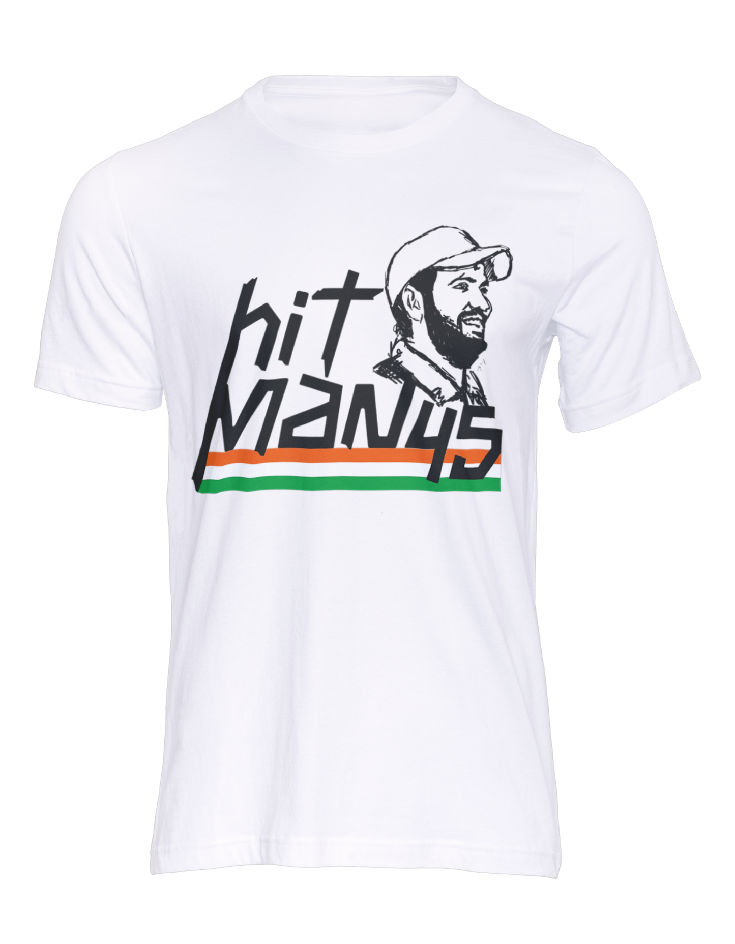 World Cup Special: Rohit Branded T-Shirt Available on White Color