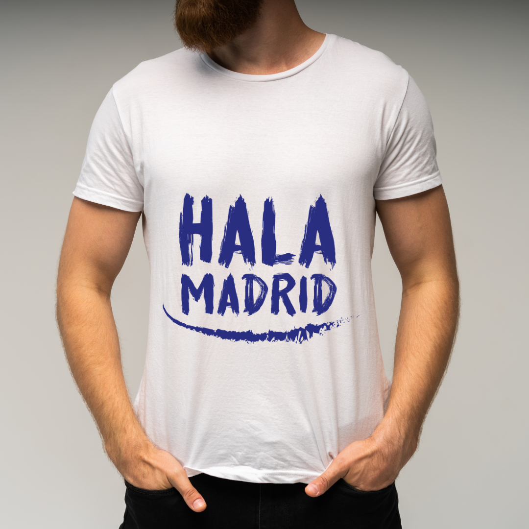 Hala Madrid Branded T-shirt for Real Madrid Fans