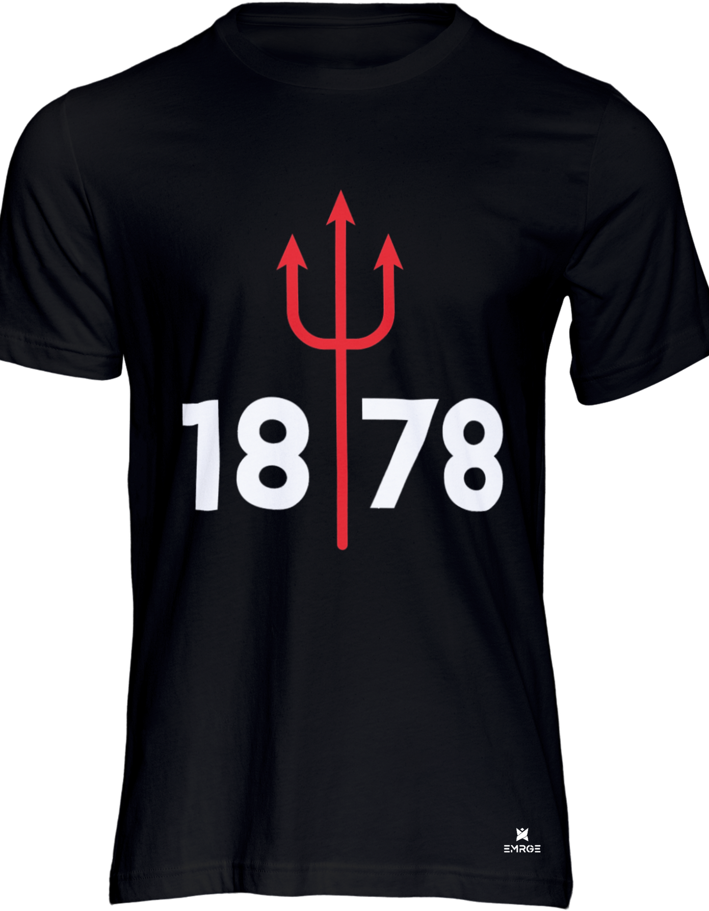 Man Utd 1878 - 100% Cotton Unisex Round neck tshirt