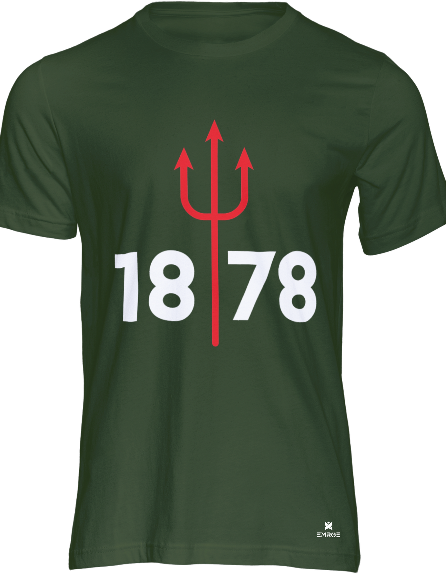 Man Utd 1878 - 100% Cotton Unisex Round neck tshirt