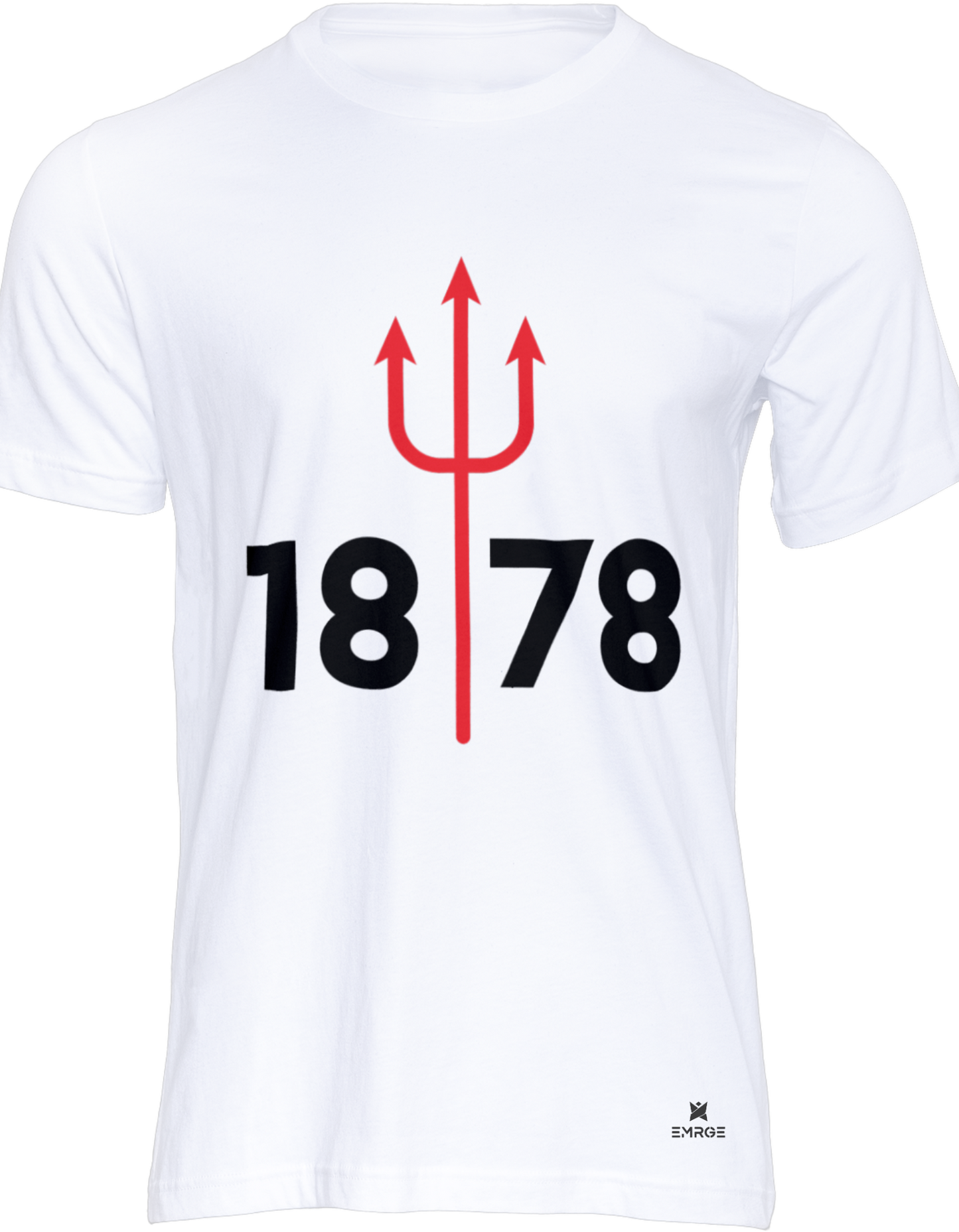 Man Utd 1878 - 100% Cotton Unisex Round neck tshirt