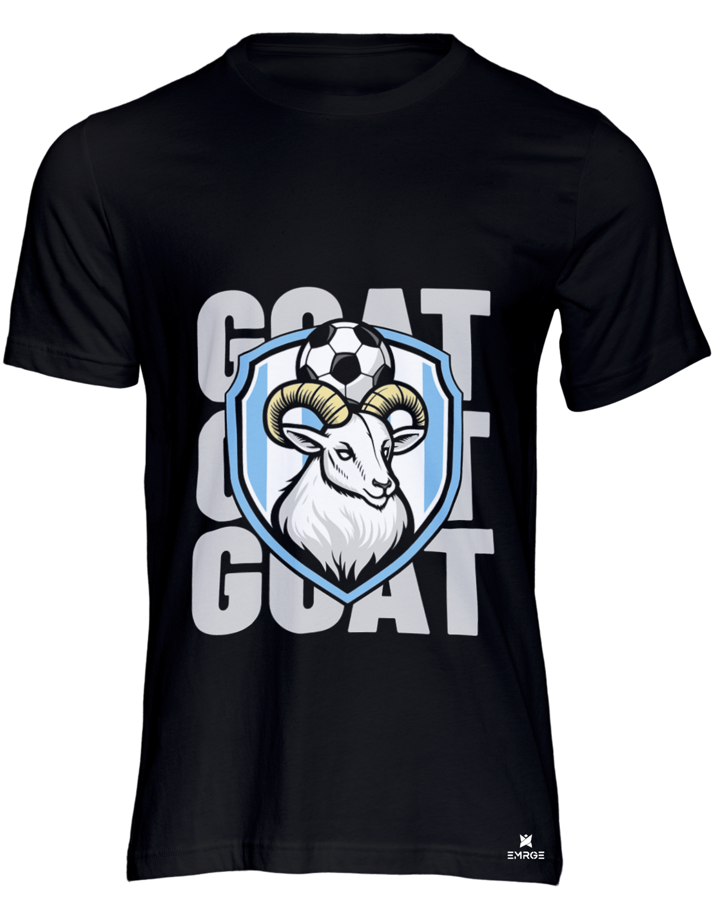 GOAT (Messi) - 100% Cotton Unisex Round Neck t-shirt
