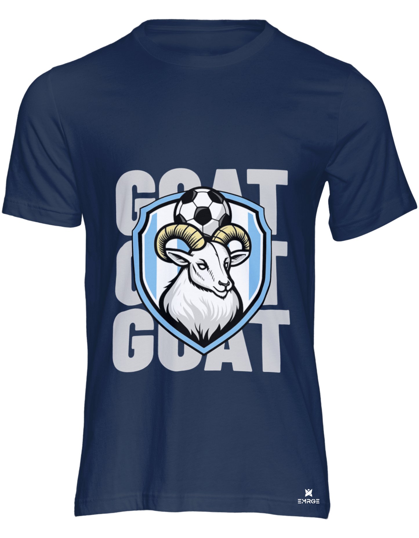 GOAT (Messi) - 100% Cotton Unisex Round Neck t-shirt