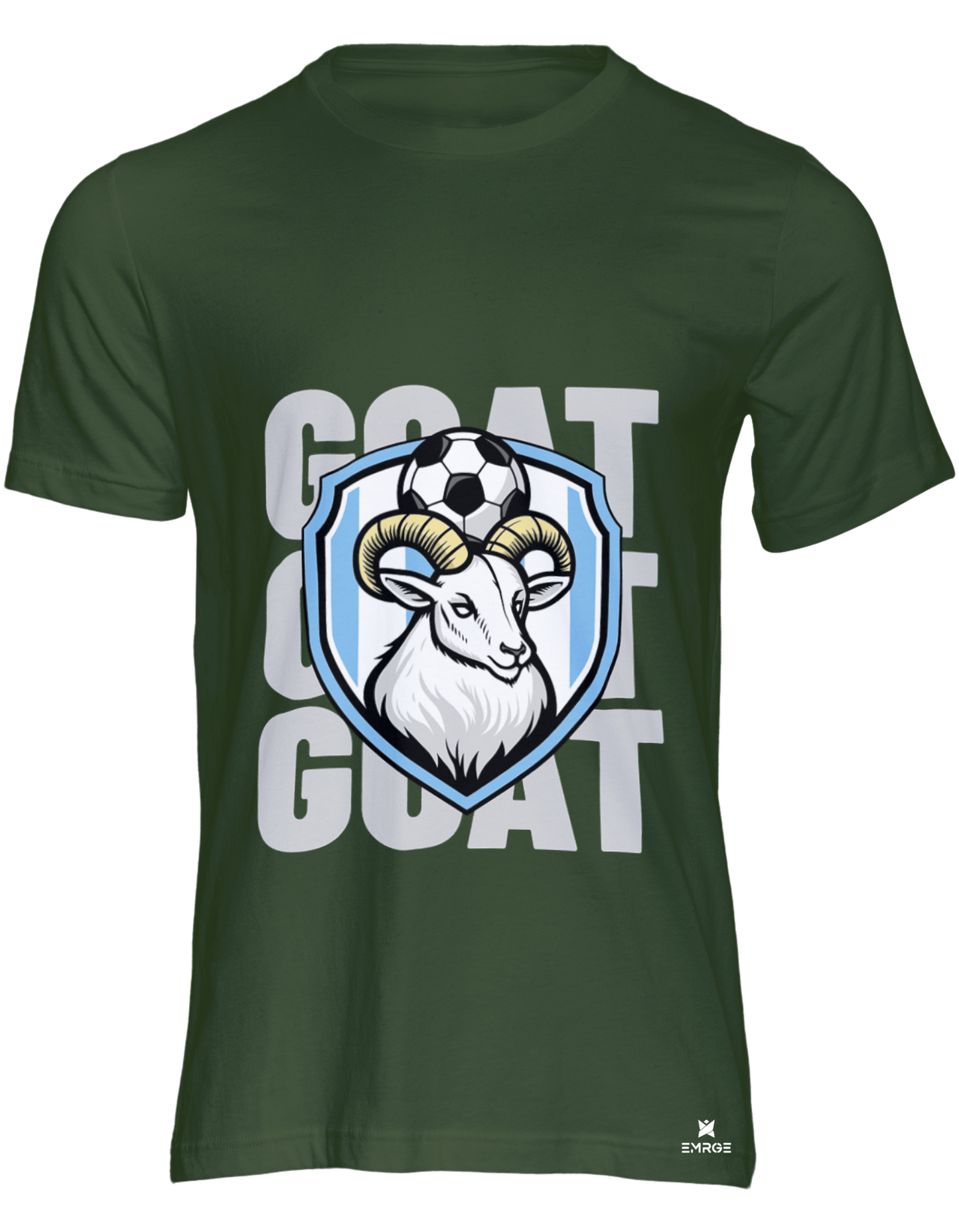 GOAT (Messi) - 100% Cotton Unisex Round Neck t-shirt