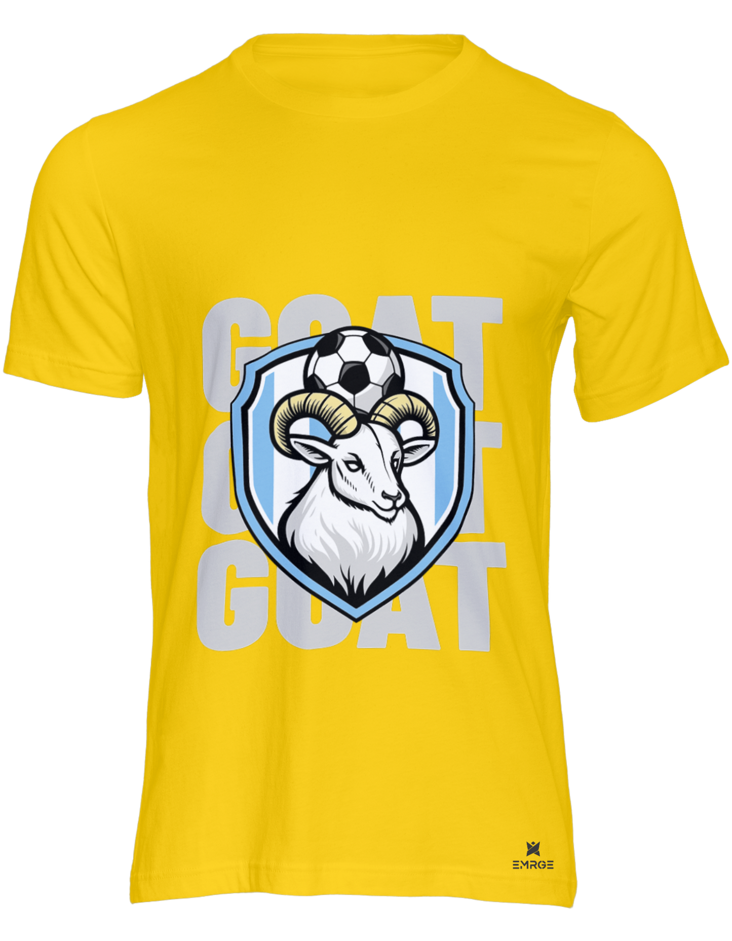 GOAT (Messi) - 100% Cotton Unisex Round Neck t-shirt