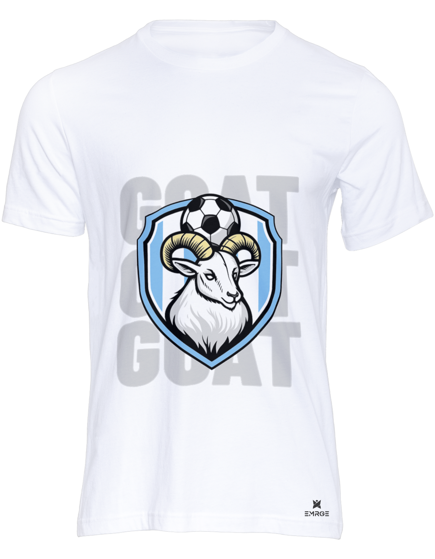GOAT (Messi) - 100% Cotton Unisex Round Neck t-shirt