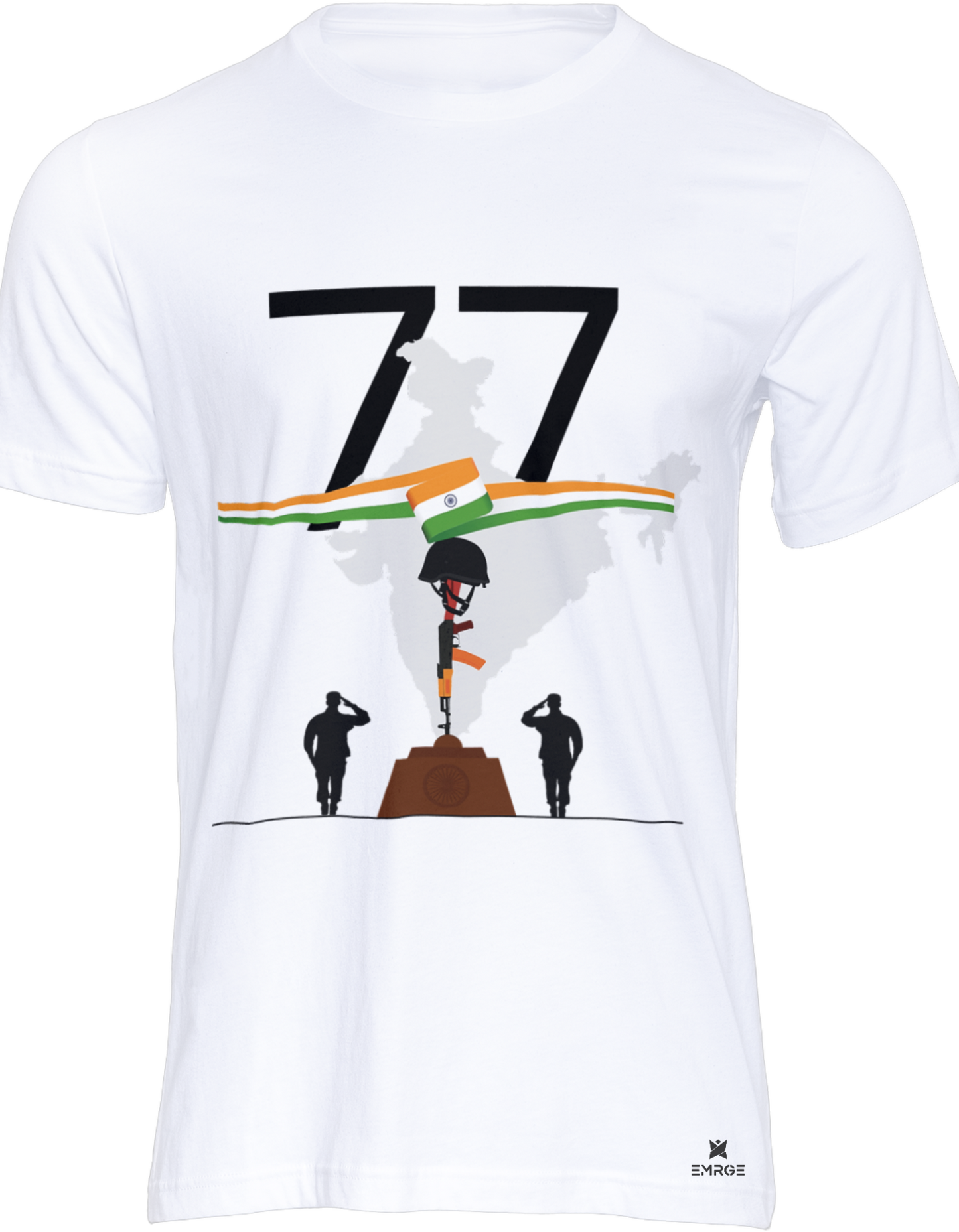 Kargil - 100% Cotton Unisex Round Neck t-shirt