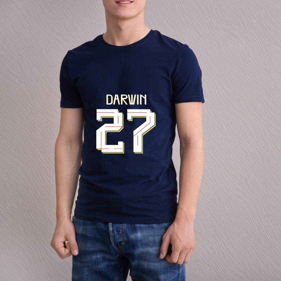 Darwin Nunez Branded T-shirt Round Neck for Liverpool Fans