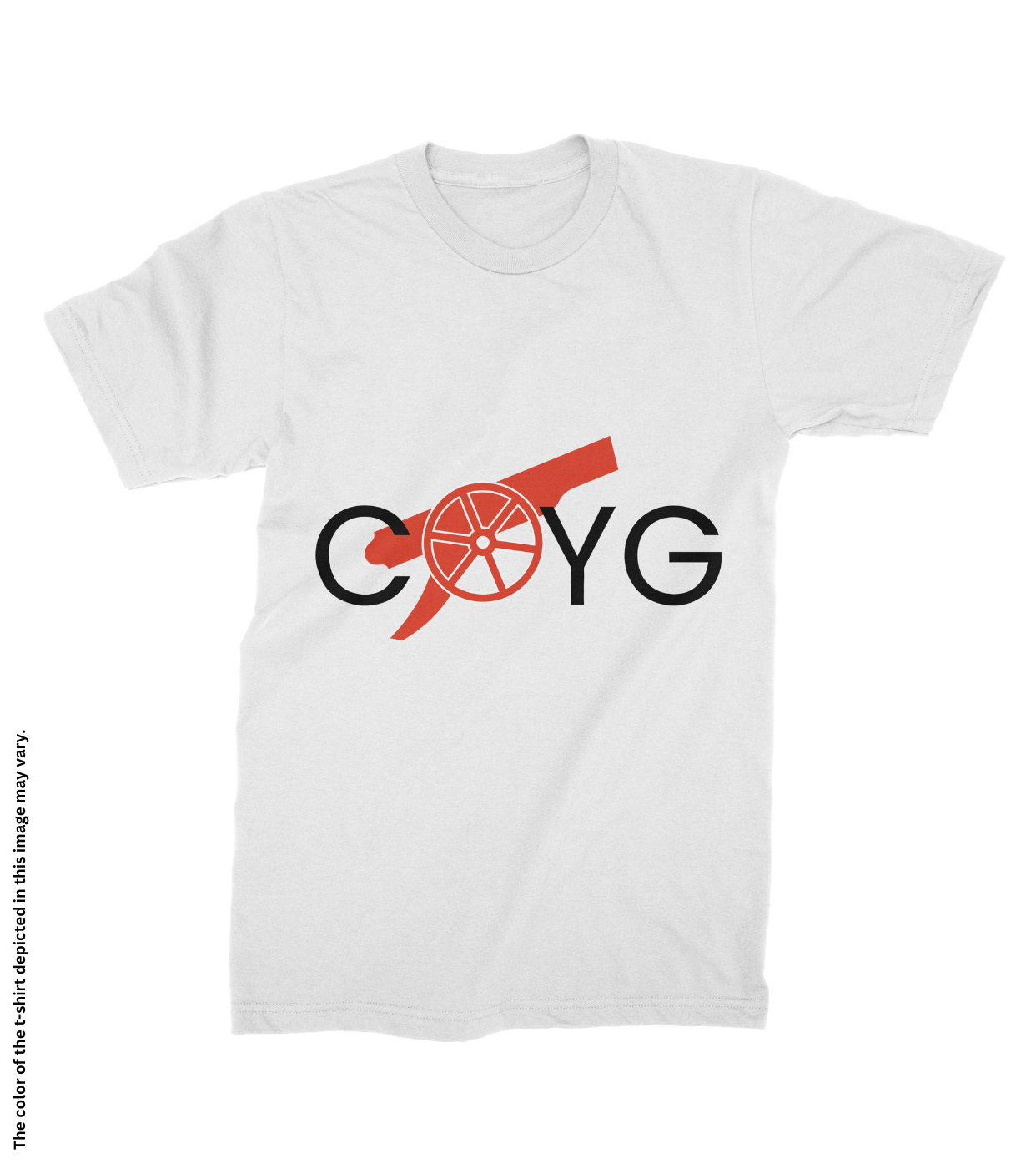 Coyg Cotton T-Shirt, Half Sleeve, Unisex, Bio Washed, Ring Spun