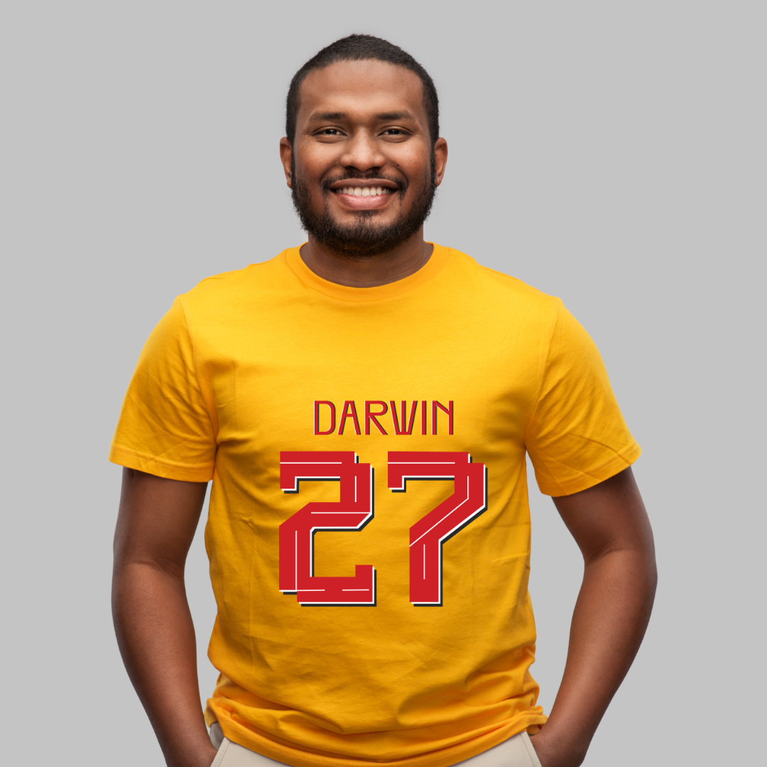 Darwin Nunez Branded T-shirt Round Neck for Liverpool Fans