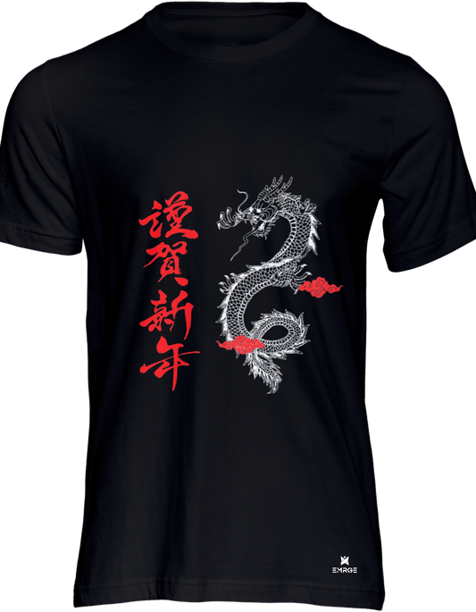 Unisex half sleeve t-shirt - Dragon's roar