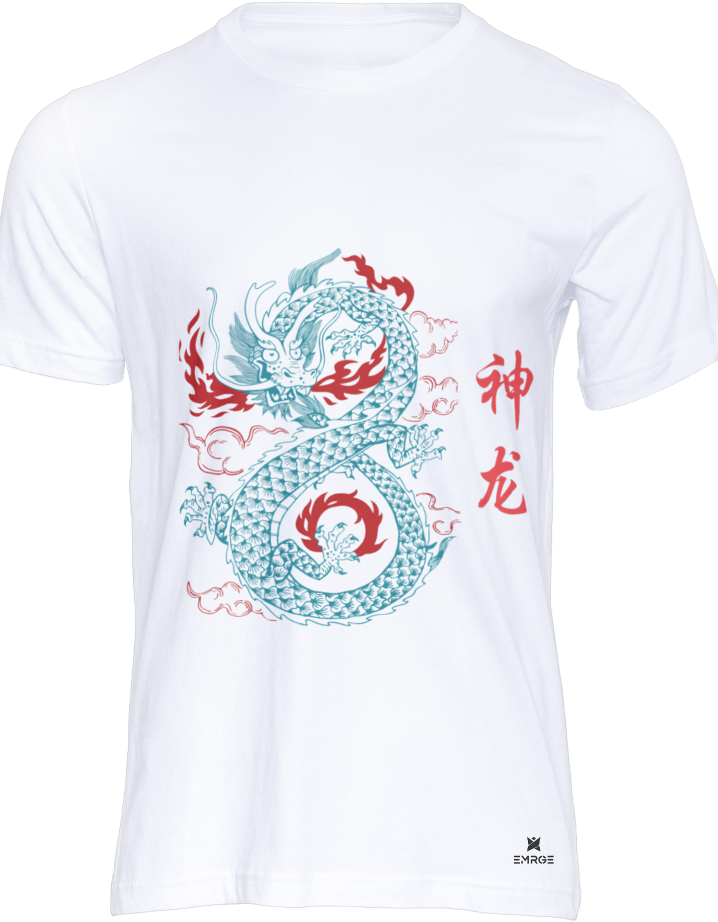 Unisex half sleeve t-shirt - Dragon