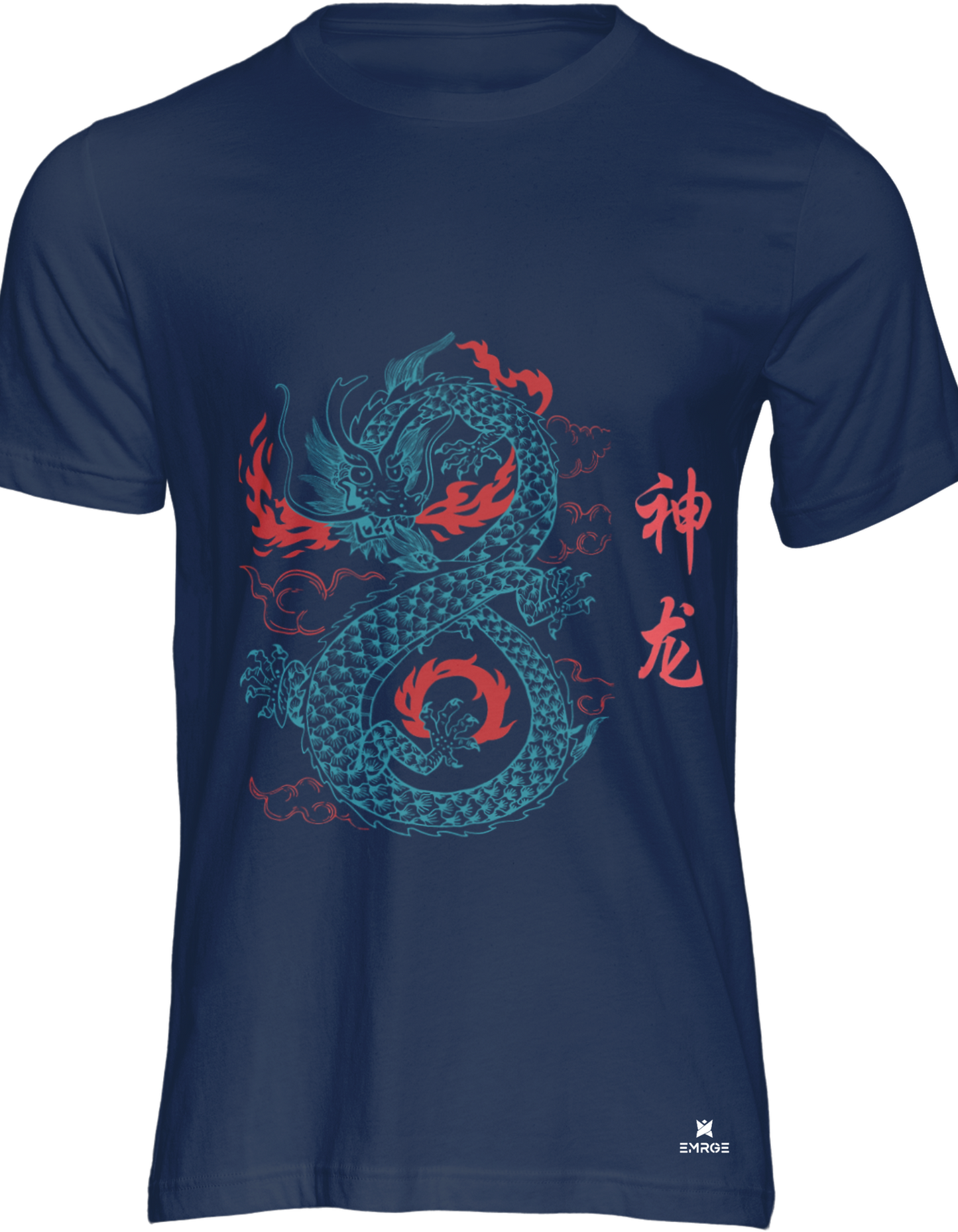Unisex half sleeve t-shirt - Dragon