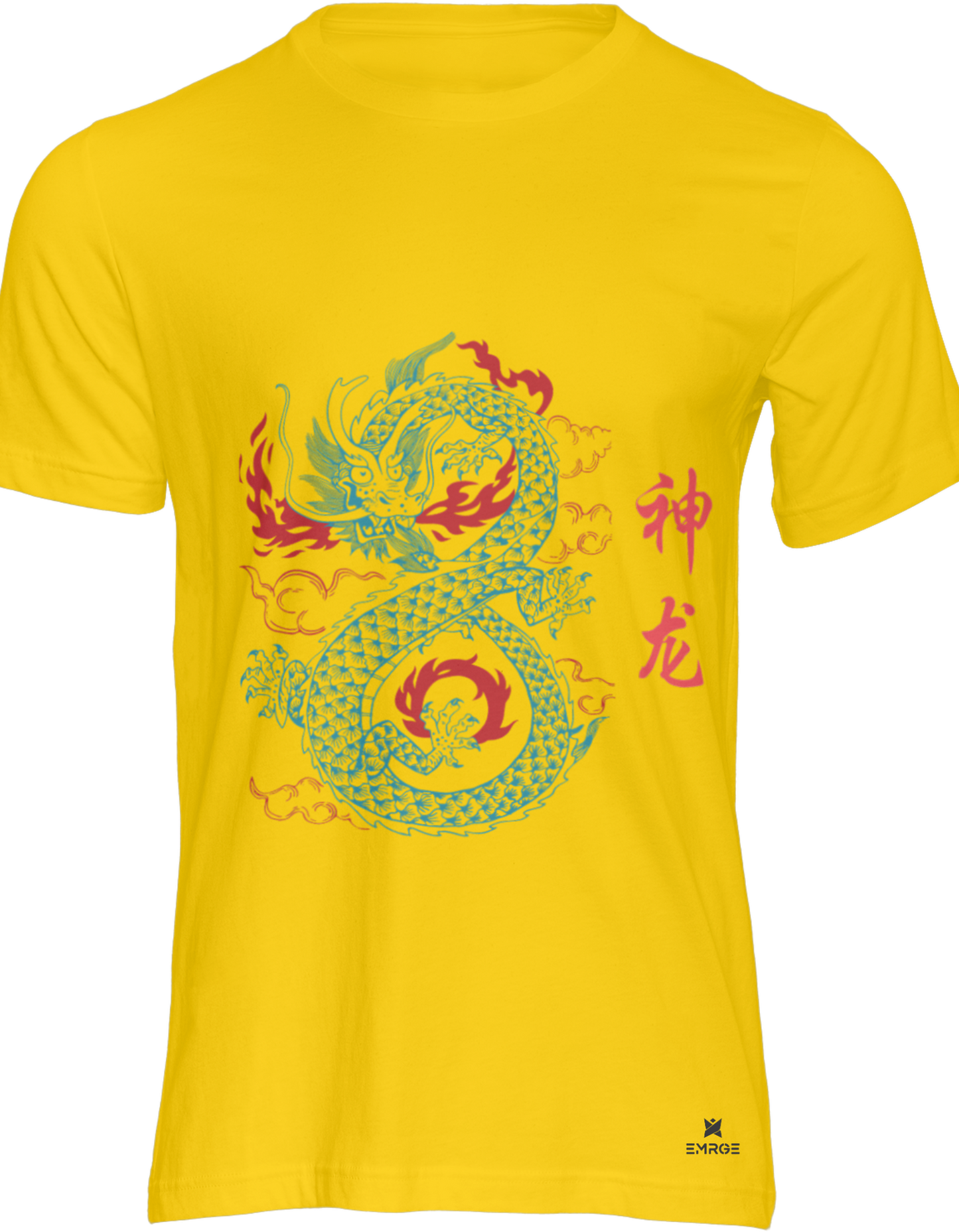 Unisex half sleeve t-shirt - Dragon