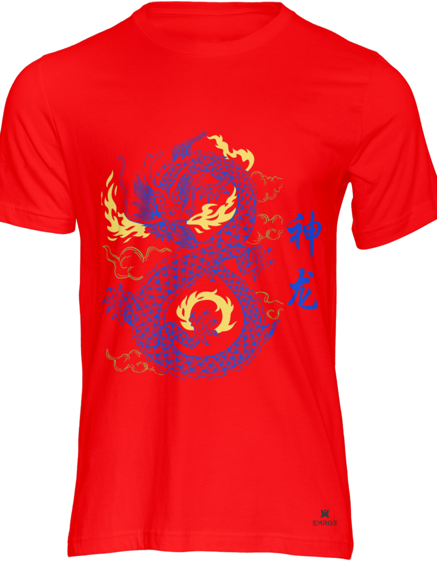 Unisex half sleeve t-shirt - Dragon
