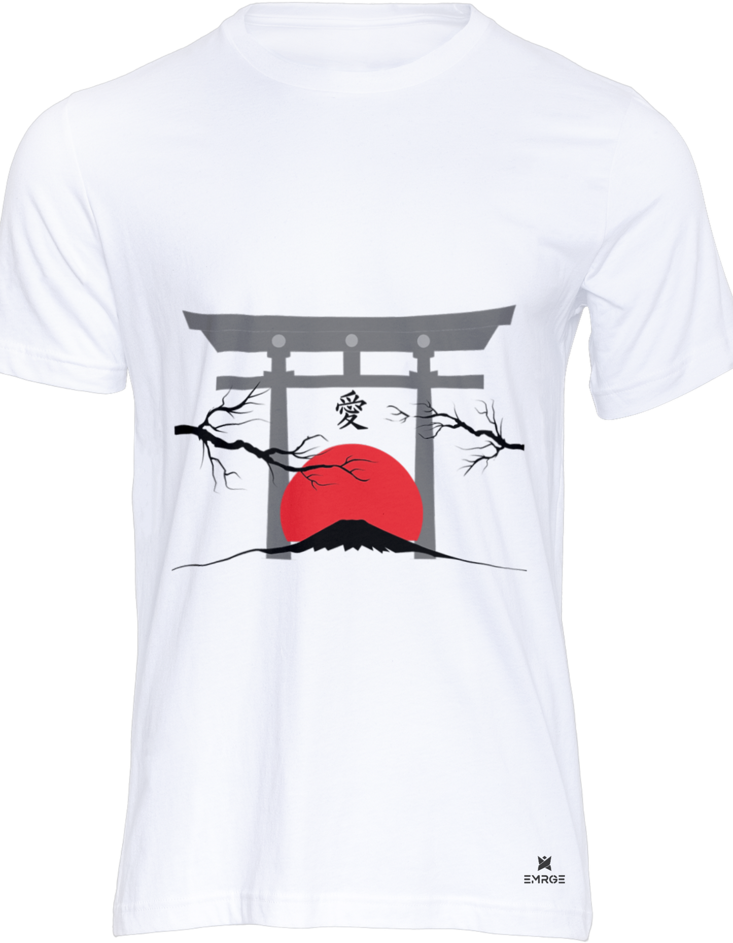 Unisex half sleeve t-shirt - Sunrise