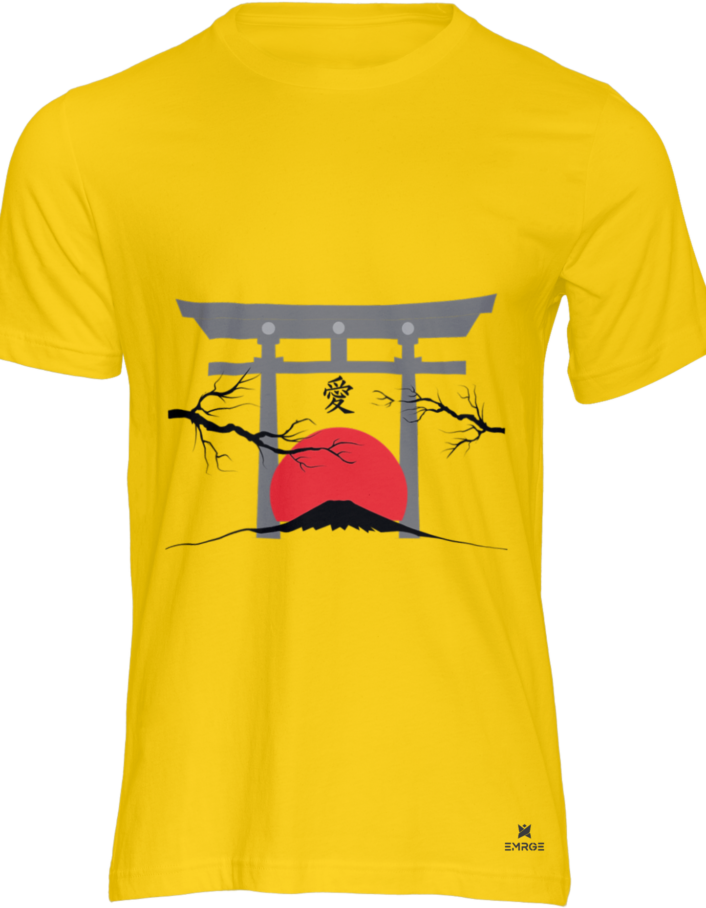 Unisex half sleeve t-shirt - Sunrise