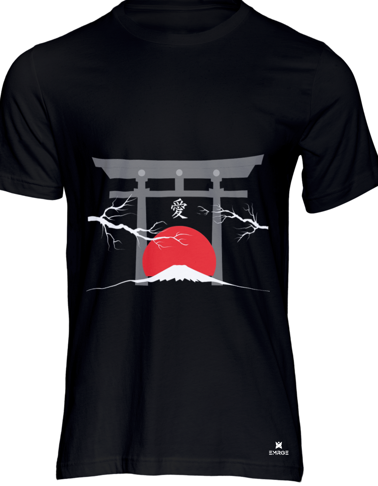 Unisex half sleeve t-shirt - Sunrise