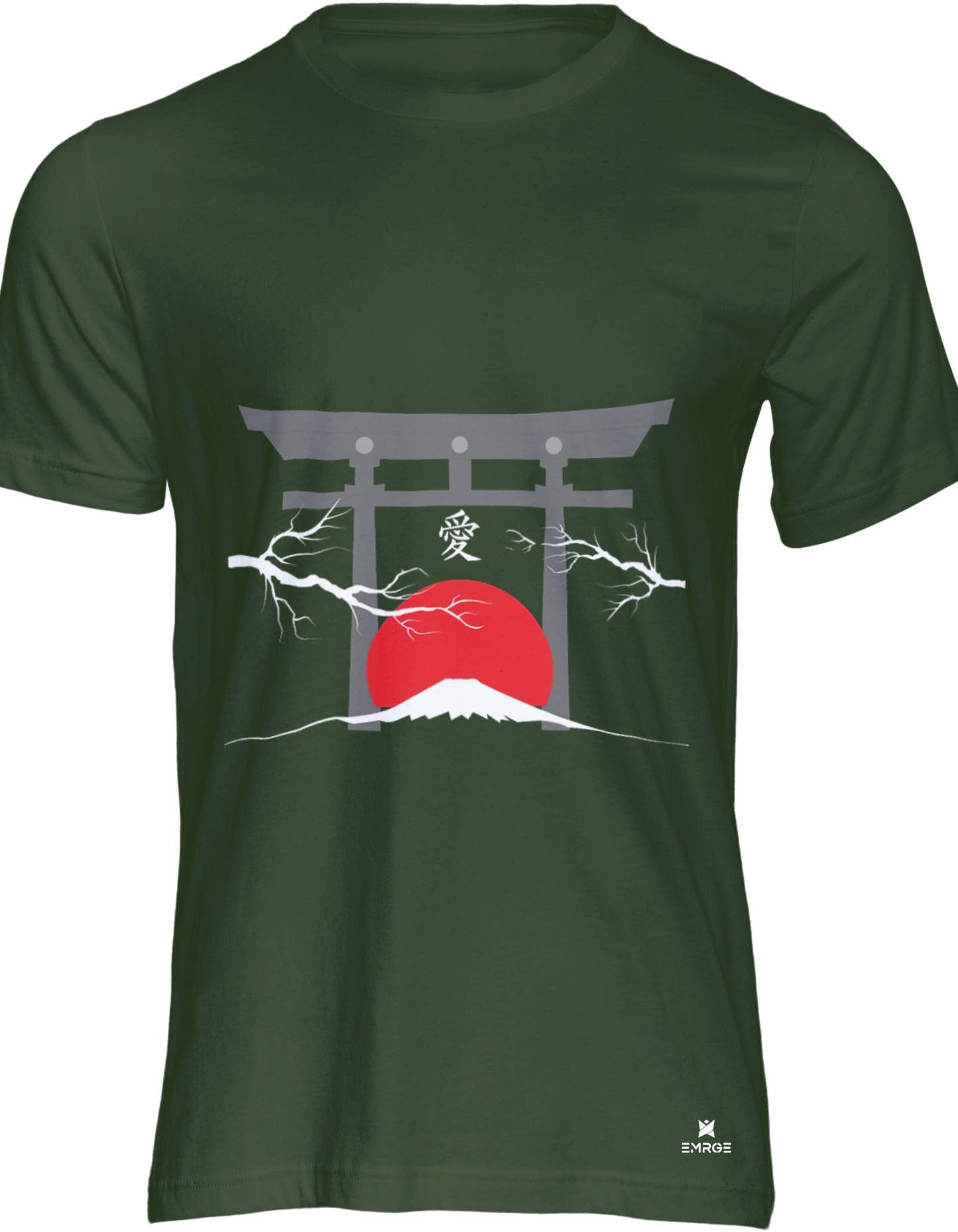 Unisex half sleeve t-shirt - Sunrise