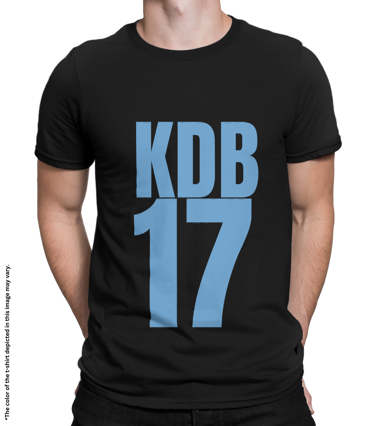 KDB 17 Cotton T-Shirt, Half Sleeve, Unisex, Bio Washed, Ring Spun