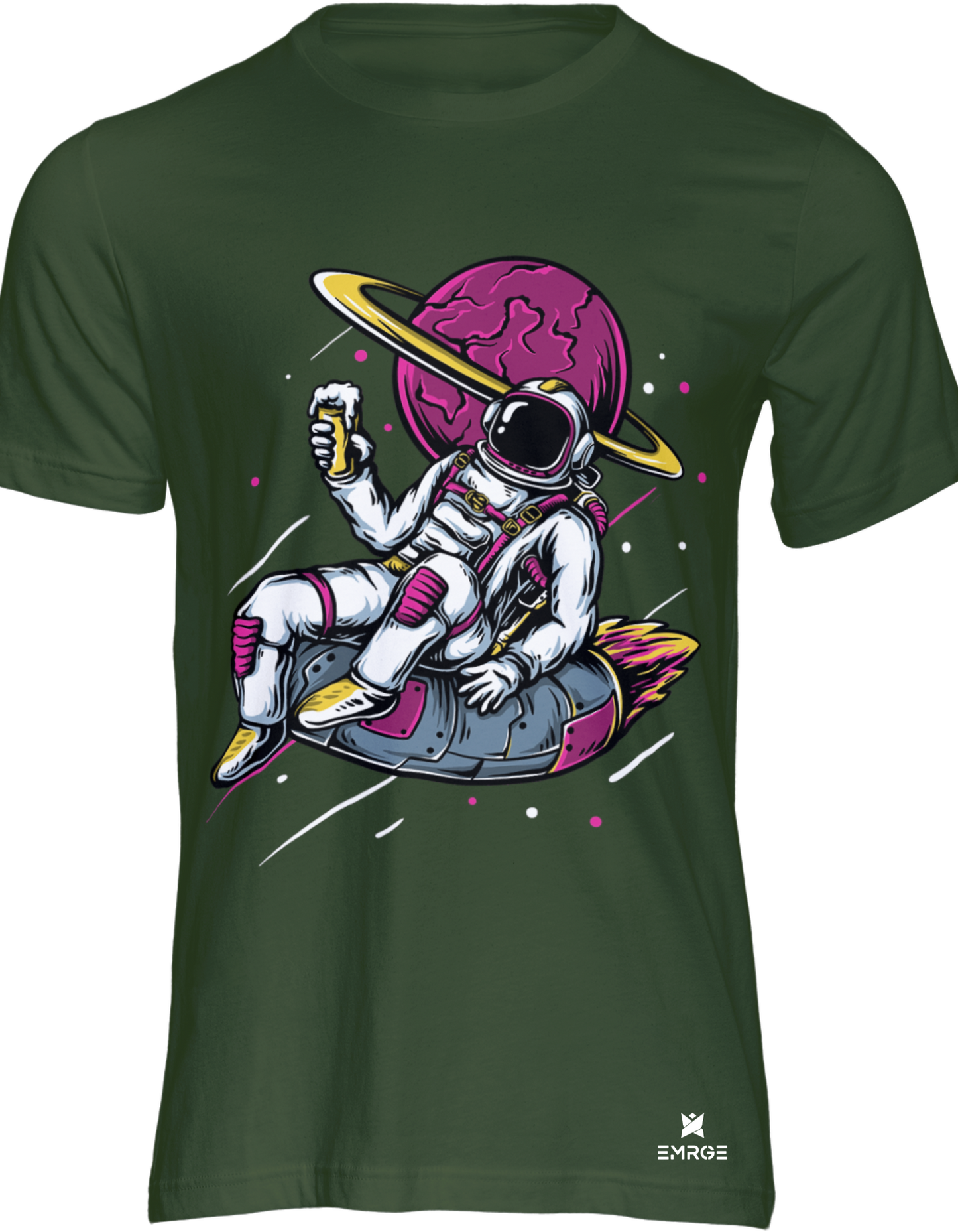 Unisex half sleeve t-shirt - Astronaut