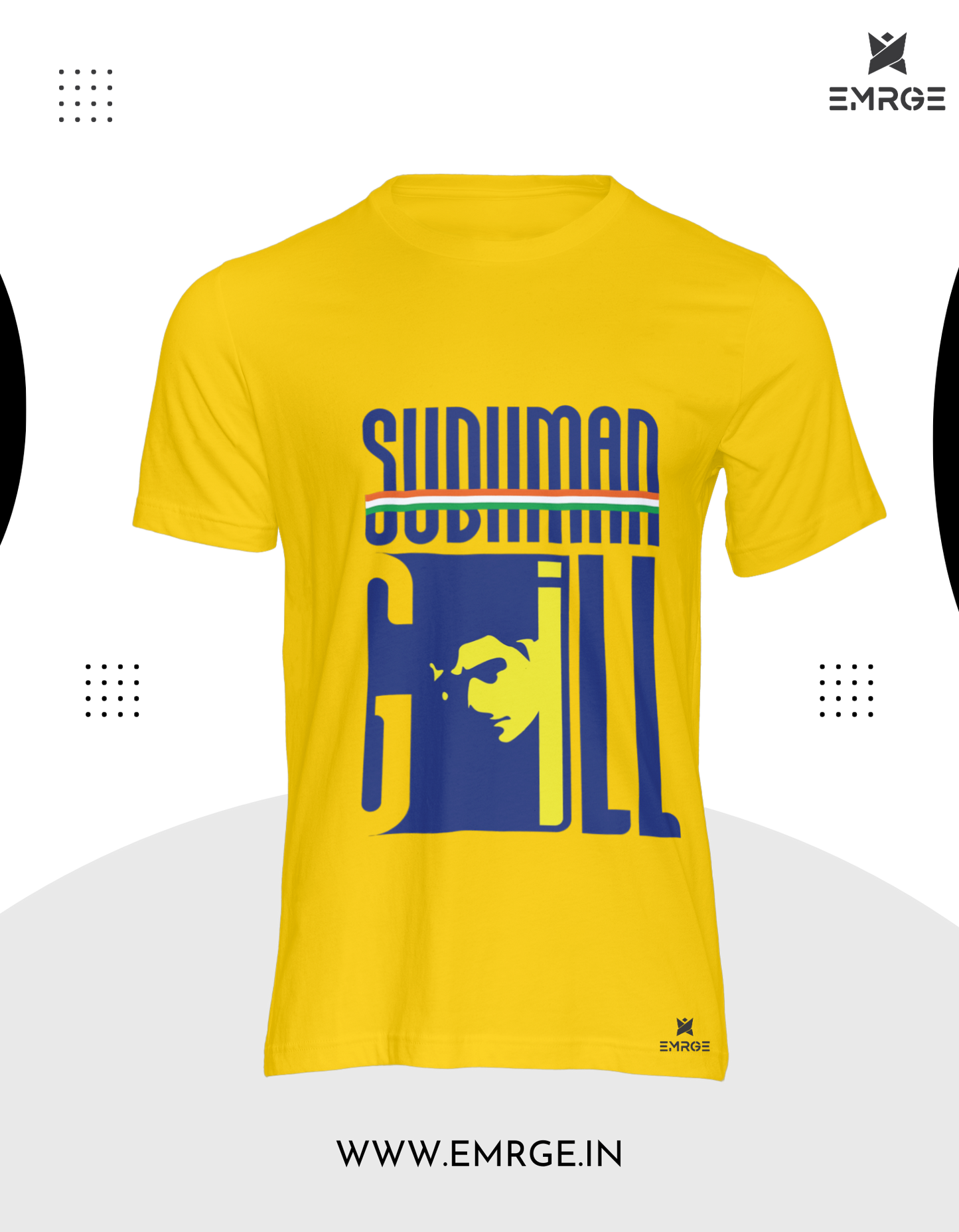 World Cup Special: Shubman Gill Branded T-Shirt Available on Multiple Colors