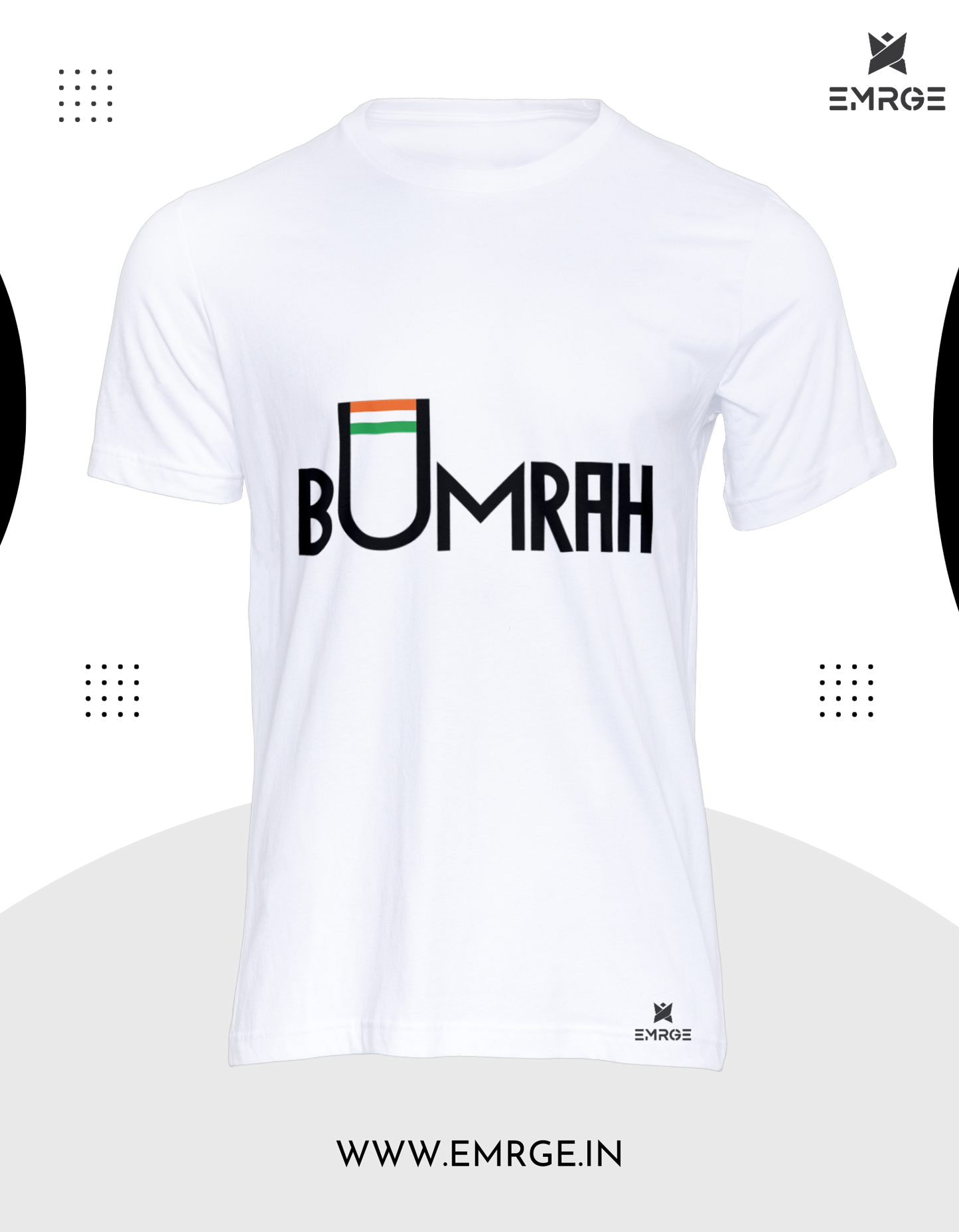 World Cup Special: Bumrah Branded T-Shirt Available on Multiple Colors