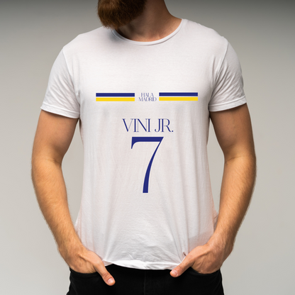 Hala Madrid Vini Jr 7 Round Neck T-Shirt