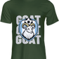GOAT (Messi) - 100% Cotton Unisex Round Neck t-shirt