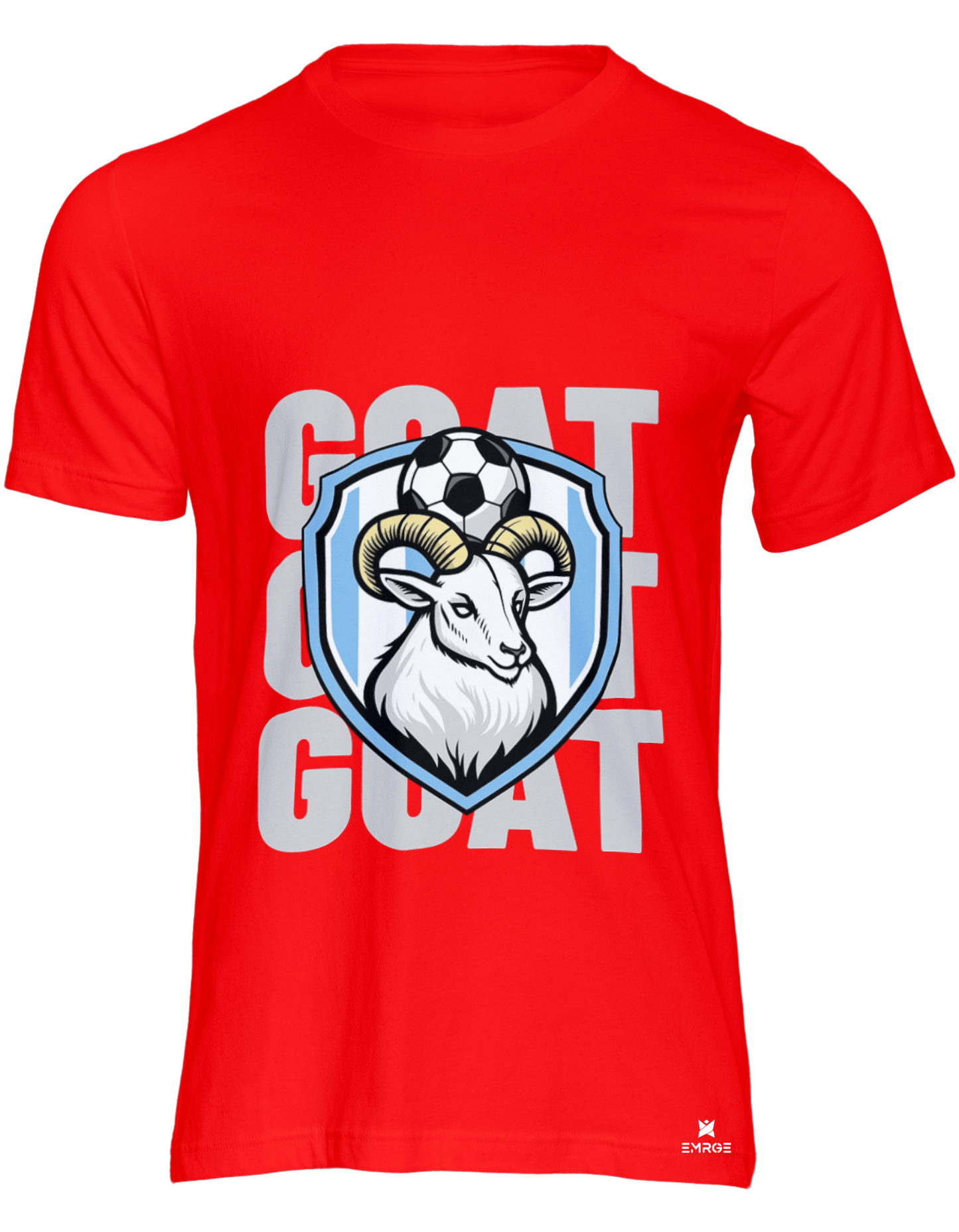 GOAT (Messi) - 100% Cotton Unisex Round Neck t-shirt