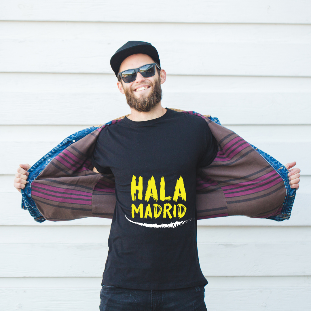 Hala Madrid Branded T-shirt for Real Madrid Fans