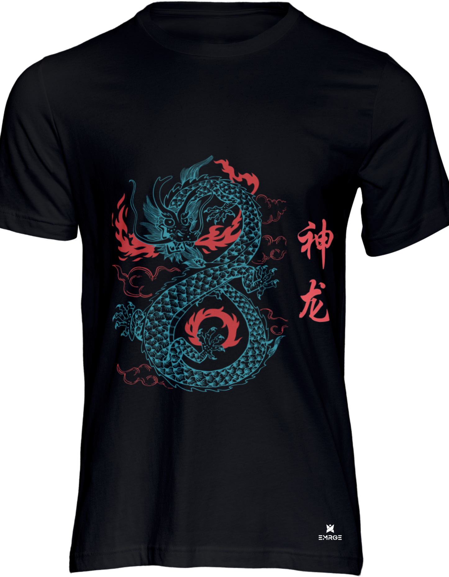 Unisex half sleeve t-shirt - Dragon